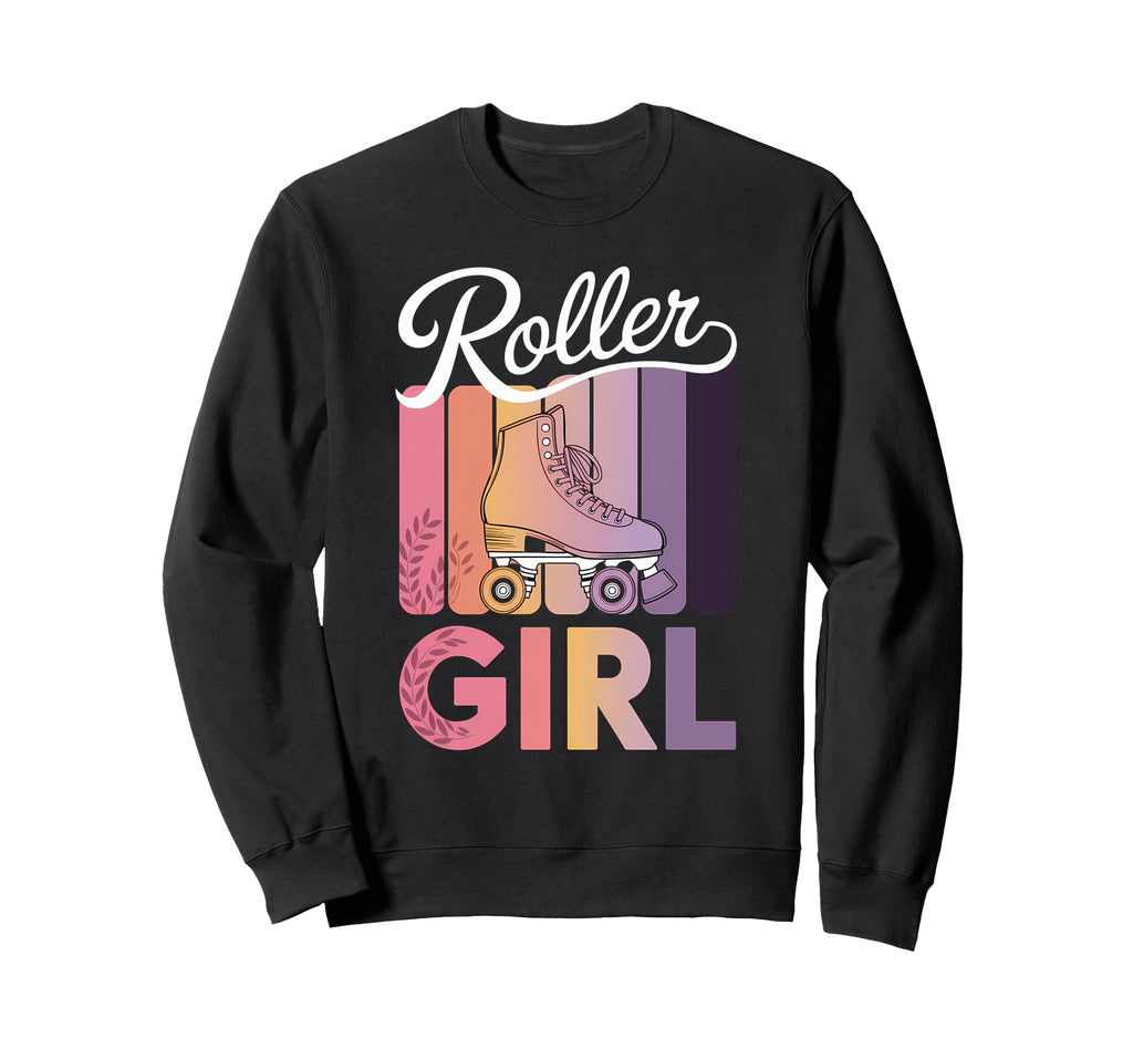 Roller Skating 70S 80S Roller Sweatshirt - Streetwear Style for Adults - T-Shirt, Sweatshirt, Hoodie