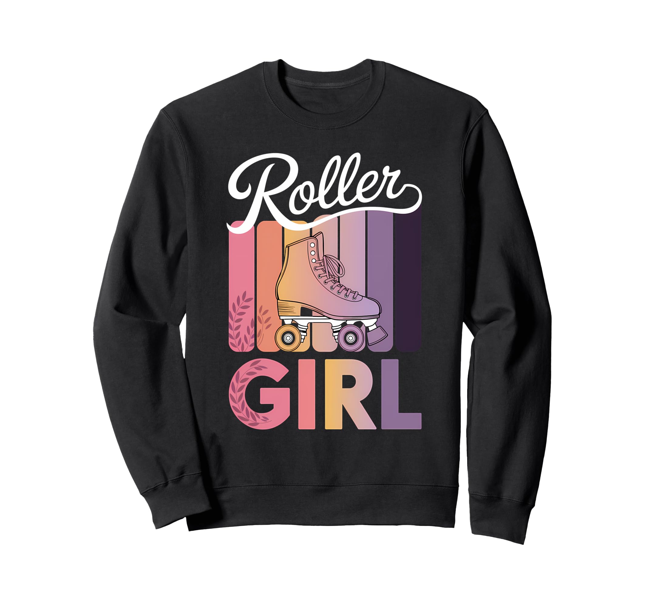 Roller Skating 70S 80S Roller Sweatshirt - Streetwear Style for Adults - T-Shirt, Sweatshirt, Hoodie