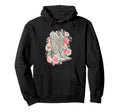 Funny Cowgirl Floral Boots Western Hoodie - Casual Everyday Wear Men Women - T-Shirt, Sweatshirt, Hoodie