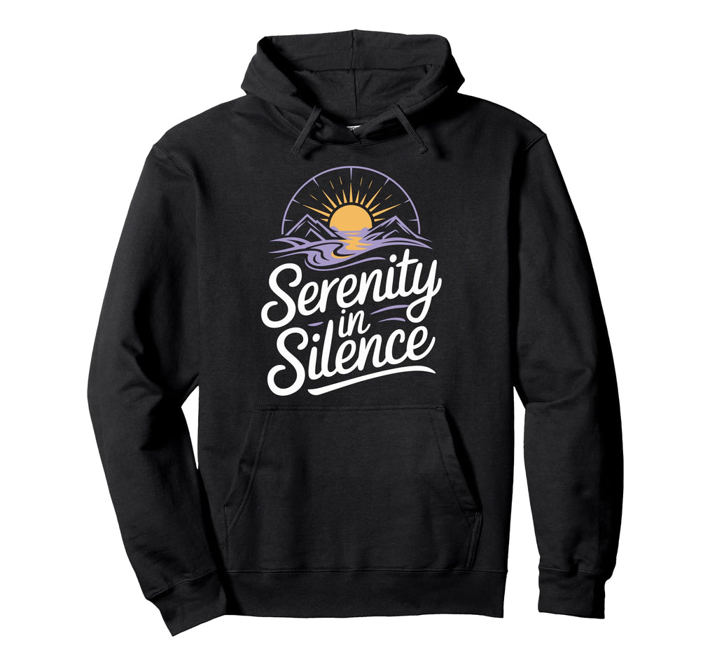 Silent Retreat Participants Hoodie - Minimalist Print Men Women - T-Shirt, Sweatshirt, Hoodie
