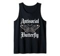 Antisocial Butterfly Gothic Moth T-Shirt - Casual Everyday Wear for Adults - T-Shirt, Sweatshirt, Hoodie