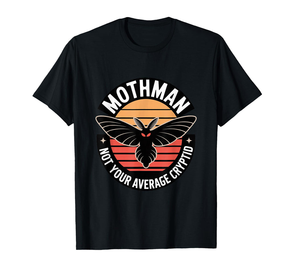Moth Mann Cryptid Anti Social T-Shirt - Streetwear Style for Adults - T-Shirt, Sweatshirt, Hoodie