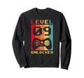 Level 9 Unlocked Gamer Controller Sweatshirt - Trendy Graphic for Adults - T-Shirt, Sweatshirt, Hoodie