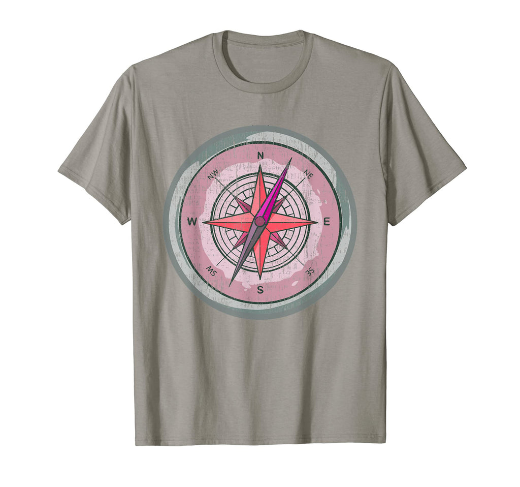 Compass Nautical Sailing North South T-Shirt - Novelty Apparel Men Women - T-Shirt, Sweatshirt, Hoodie