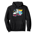 Roller Skating 80S Hoodie - Casual Everyday Wear Unisex - T-Shirt, Sweatshirt, Hoodie