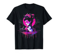 Vaporwave Geisha 80S Synthwave 4 T-Shirt - Aesthetic Graphic Men Women - T-Shirt, Sweatshirt, Hoodie