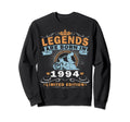 1994 Biker Motorcycle 30 Years Sweatshirt - Unique Graphic Unisex - T-Shirt, Sweatshirt, Hoodie