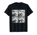 Western White Poodles Funny Cowboy T-Shirt - Aesthetic Graphic for Adults - T-Shirt, Sweatshirt, Hoodie