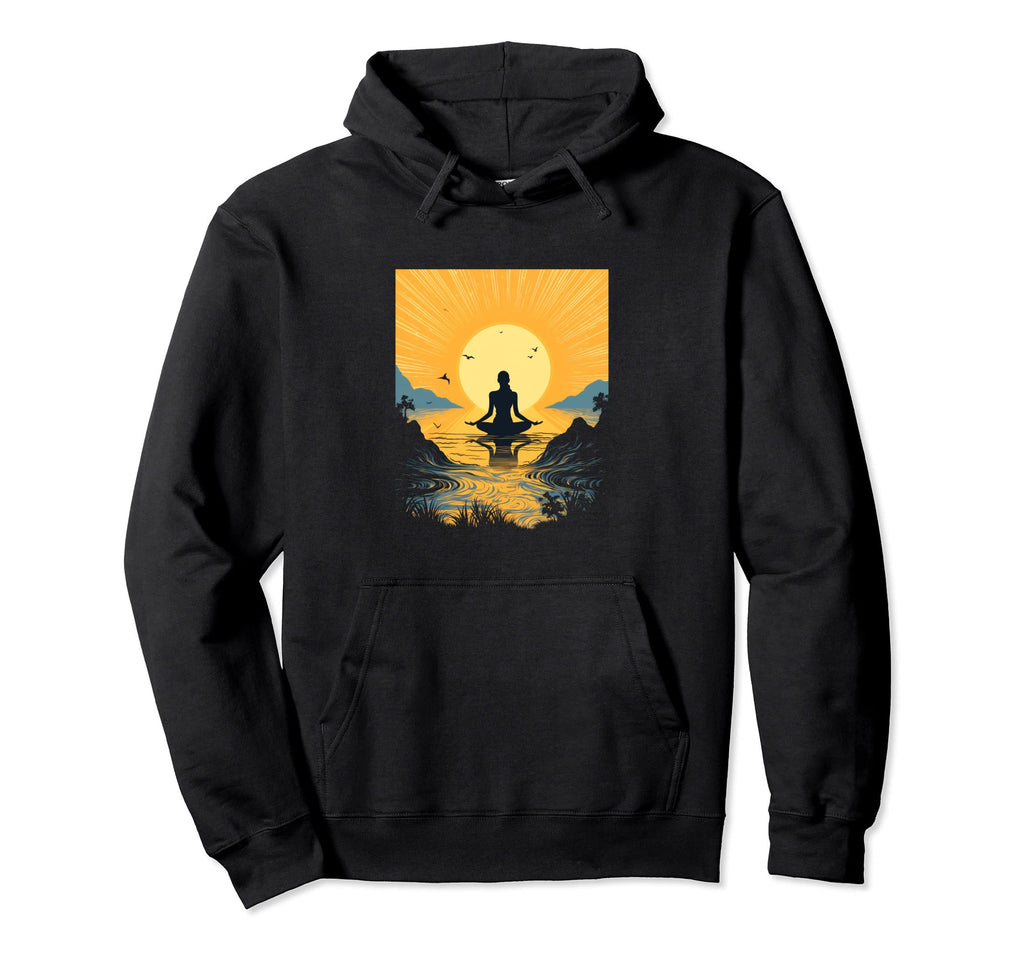 Yoga Yogi Spiritual Meditation Namaste Hoodie - Casual Everyday Wear Unisex - T-Shirt, Sweatshirt, Hoodie
