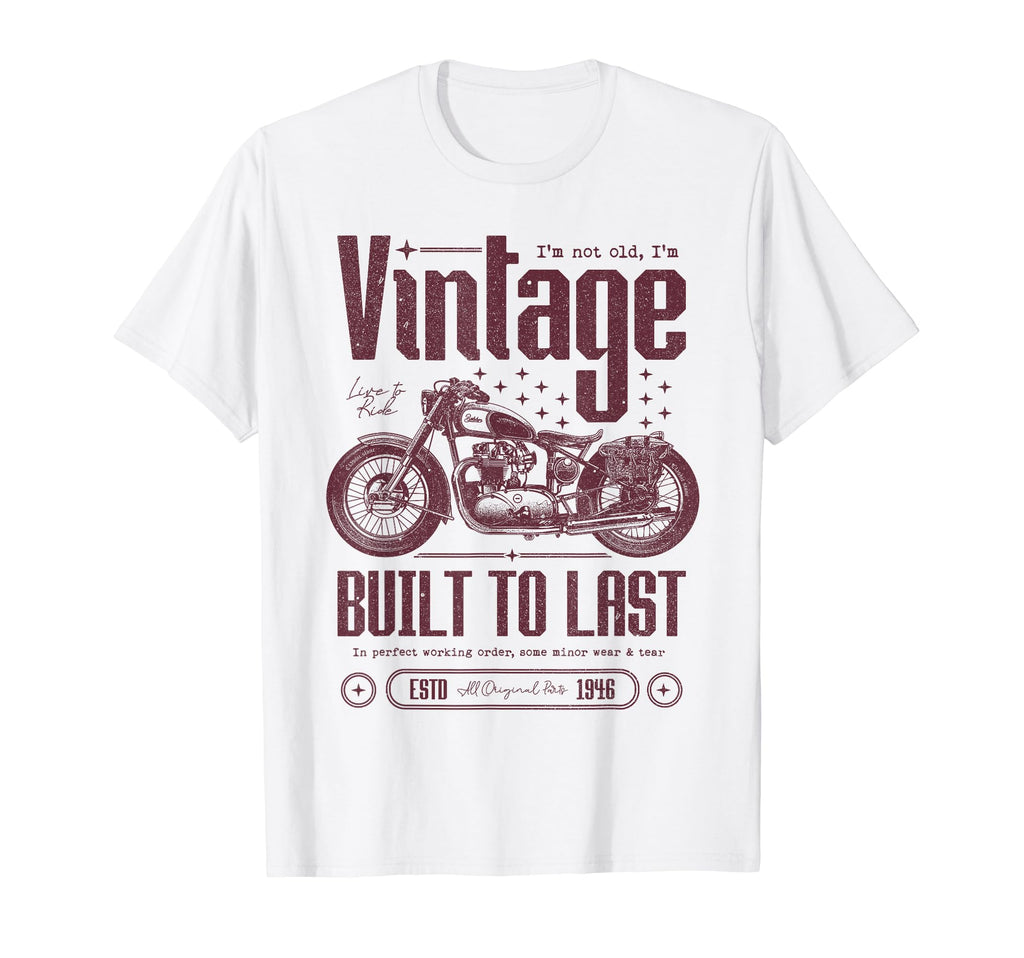 Motorcycle Bikers Motorbike Birthday T-Shirt - Novelty Apparel Men Women - T-Shirt, Sweatshirt, Hoodie