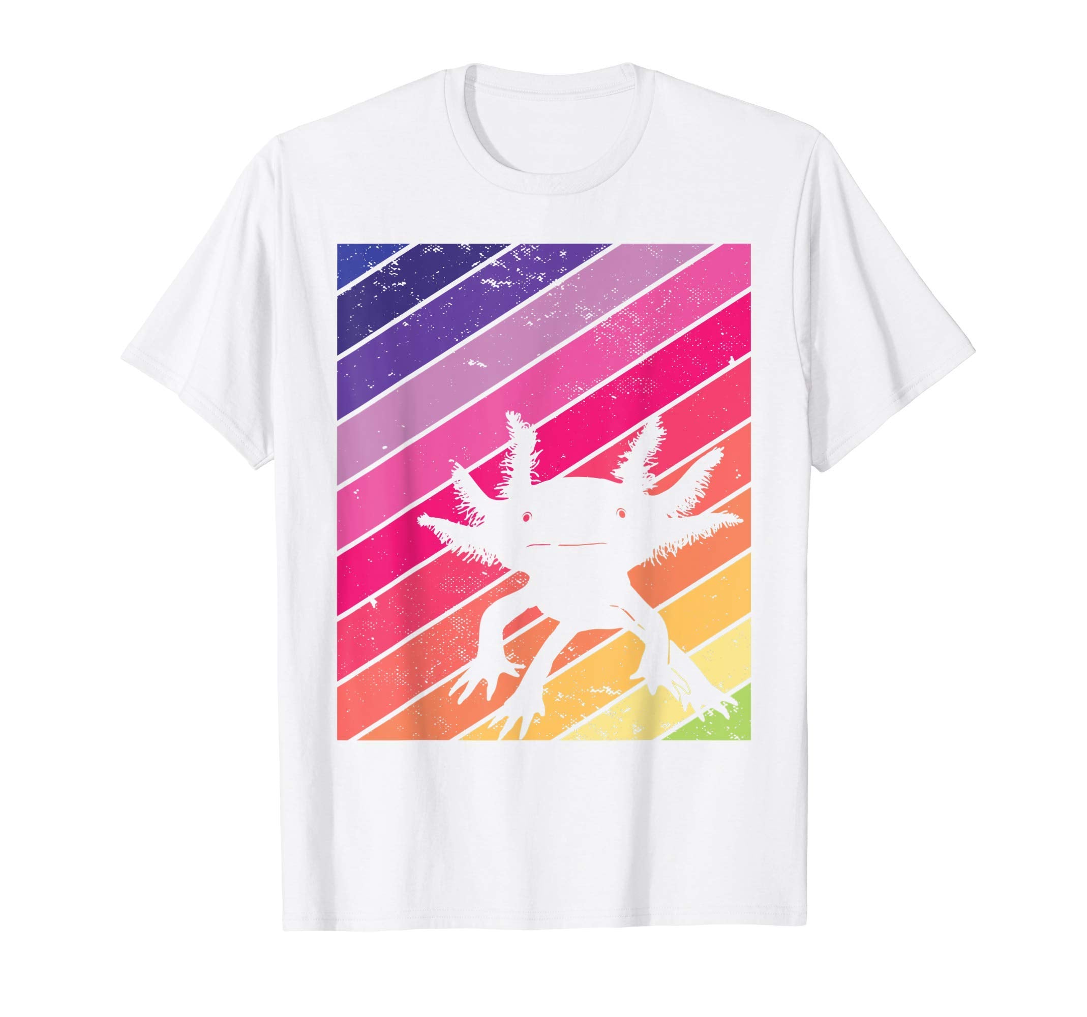 Axolotl Sunset Mexican Salamander T-Shirt - Unique Graphic for Adults - T-Shirt, Sweatshirt, Hoodie