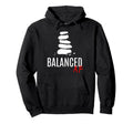 Balanced Af Healing Stone Meditation Hoodie - Trendy Graphic for Adults - T-Shirt, Sweatshirt, Hoodie