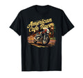 American Cafe Racer Motorcycle Biker T-Shirt - Streetwear Style Men Women - T-Shirt, Sweatshirt, Hoodie