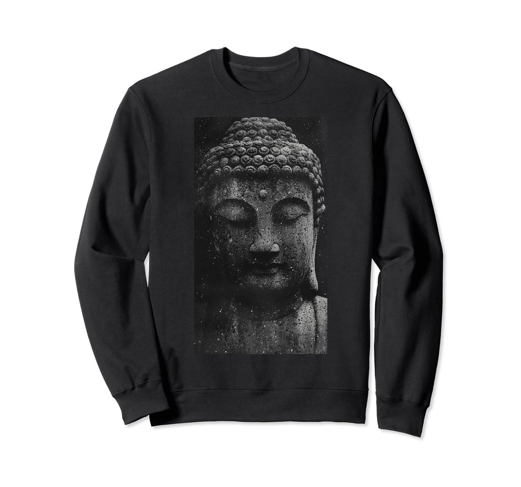 Buddha Statue Buddha Sweatshirt - Casual Everyday Wear Men Women - T-Shirt, Sweatshirt, Hoodie