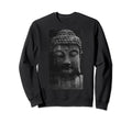 Buddha Statue Buddha Sweatshirt - Casual Everyday Wear Men Women - T-Shirt, Sweatshirt, Hoodie