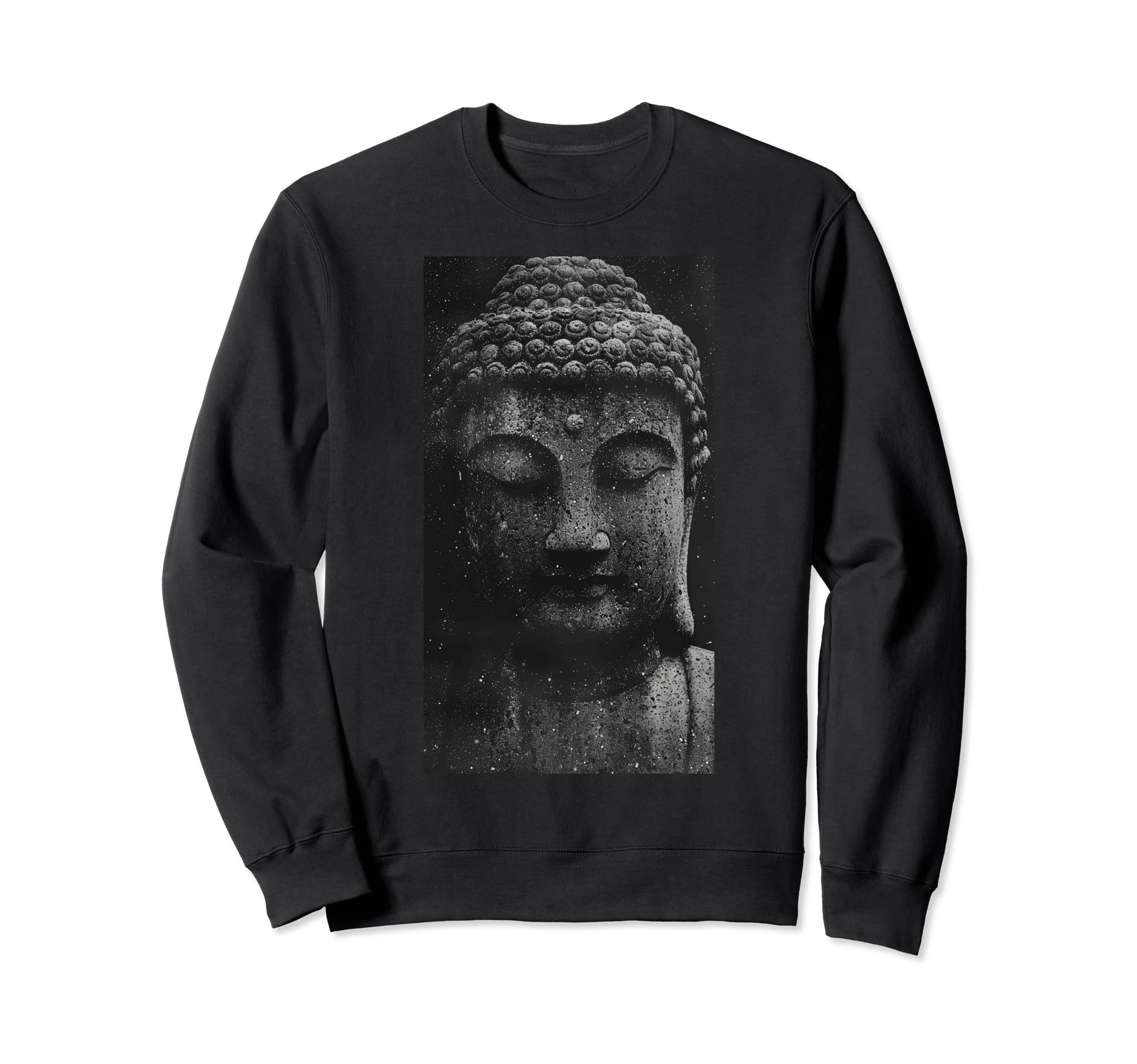 Buddha Statue Buddha Sweatshirt - Casual Everyday Wear Men Women - T-Shirt, Sweatshirt, Hoodie