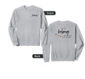You Belong Live4Lane Mental Health Sweatshirt - Custom Art Print Unisex - T-Shirt, Sweatshirt, Hoodie