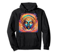 Magic 80S Synthwave Sky Goddess Hipster Hoodie - Novelty Apparel for Adults - T-Shirt, Sweatshirt, Hoodie