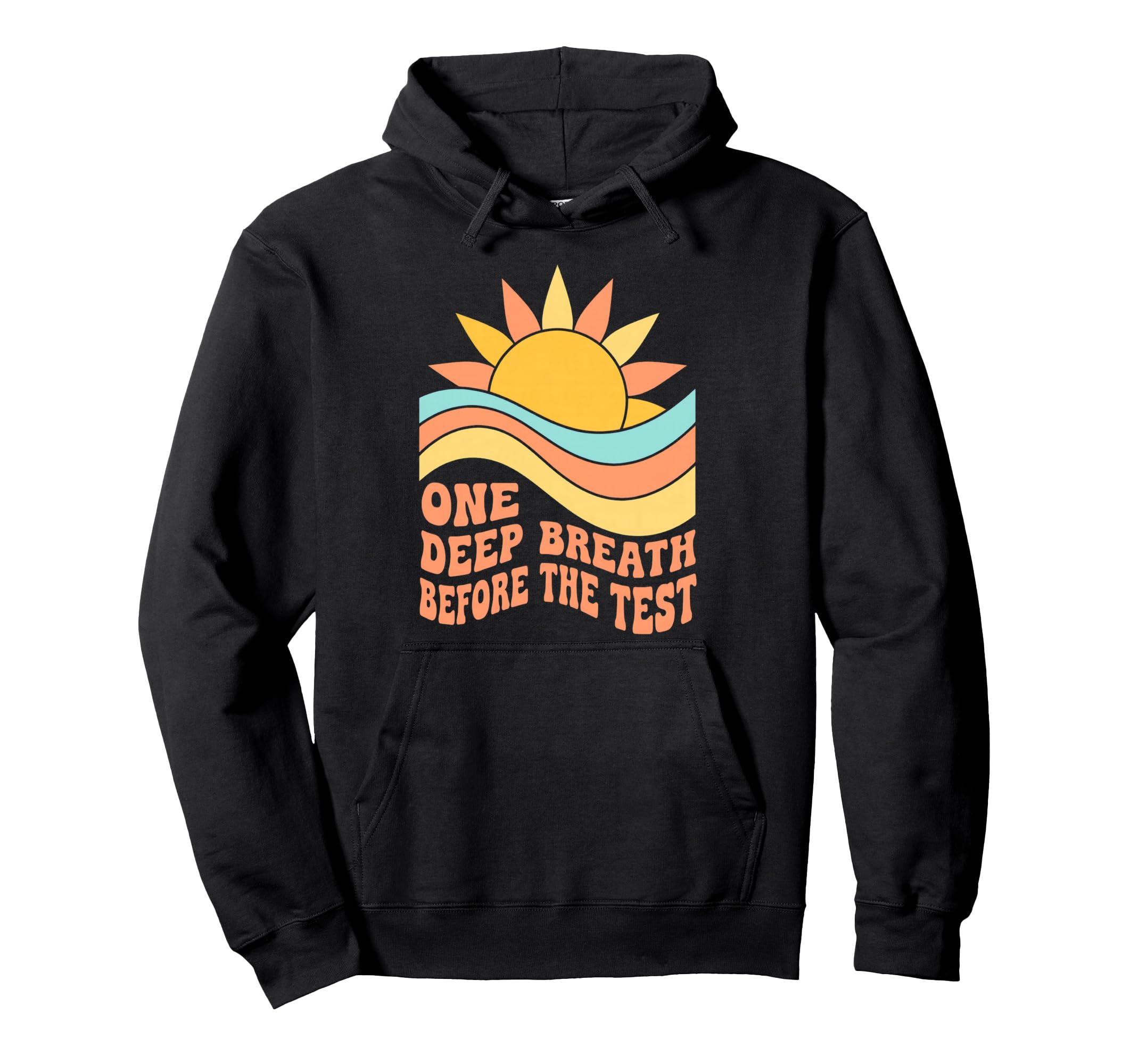 One Deep Testing Motivation Groovy Hoodie - Custom Art Print for Adults - T-Shirt, Sweatshirt, Hoodie