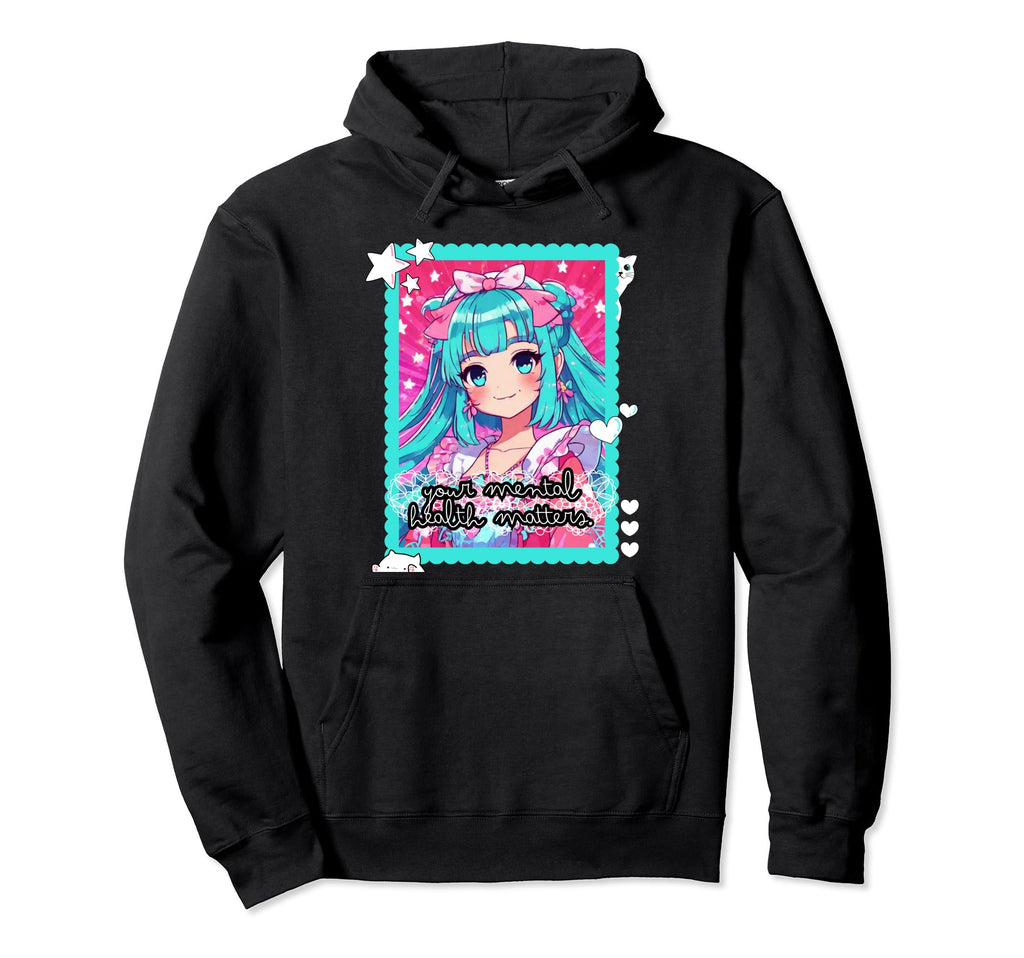 Kawaii Darkness Empowered Soul Anime Hoodie - Trendy Graphic Men Women - T-Shirt, Sweatshirt, Hoodie