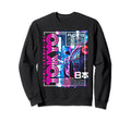 Tokyo City 80S Synthwave Racing Car Sweatshirt - Streetwear Style Unisex - T-Shirt, Sweatshirt, Hoodie