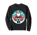 Meditation Santa Yoga Pose Sweatshirt - Streetwear Style Men Women - T-Shirt, Sweatshirt, Hoodie