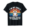 Im My Dogs Emotional Support Human T-Shirt - Custom Art Print for Adults - T-Shirt, Sweatshirt, Hoodie
