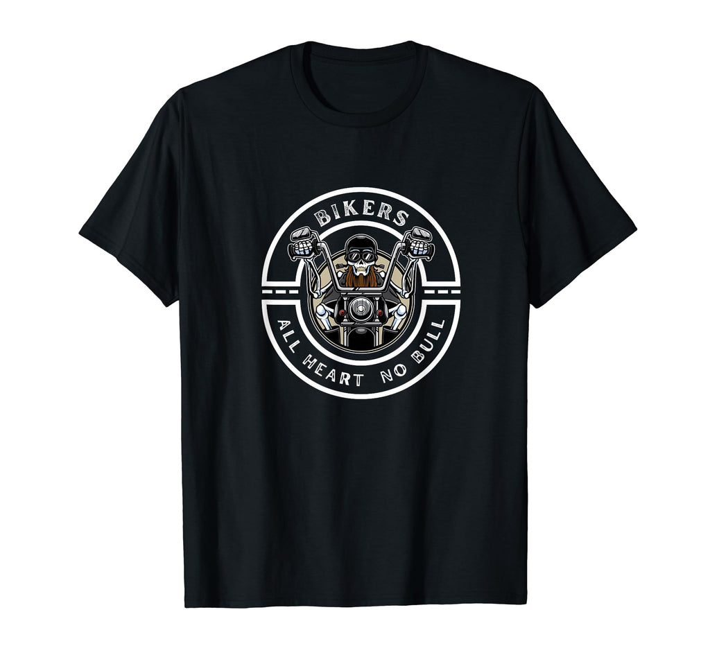 Distressed Skeleton Motorcycle T-Shirt - Aesthetic Graphic Men Women - T-Shirt, Sweatshirt, Hoodie