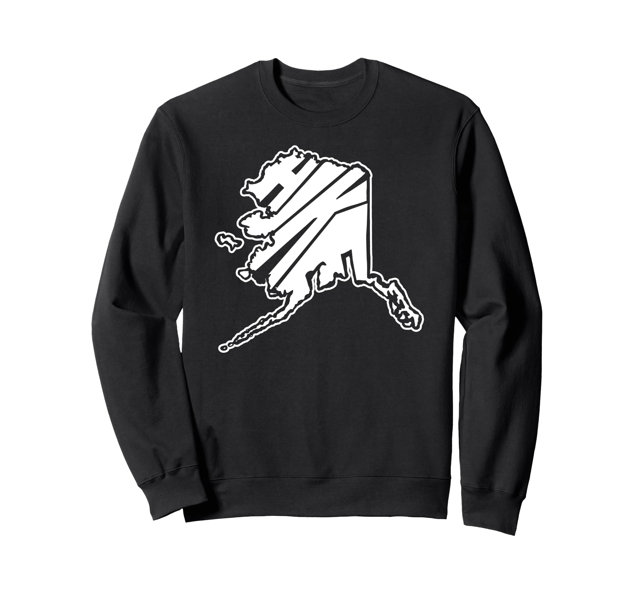 Hike Alaska State Outdoor Hiking Sweatshirt - Aesthetic Graphic Unisex - T-Shirt, Sweatshirt, Hoodie