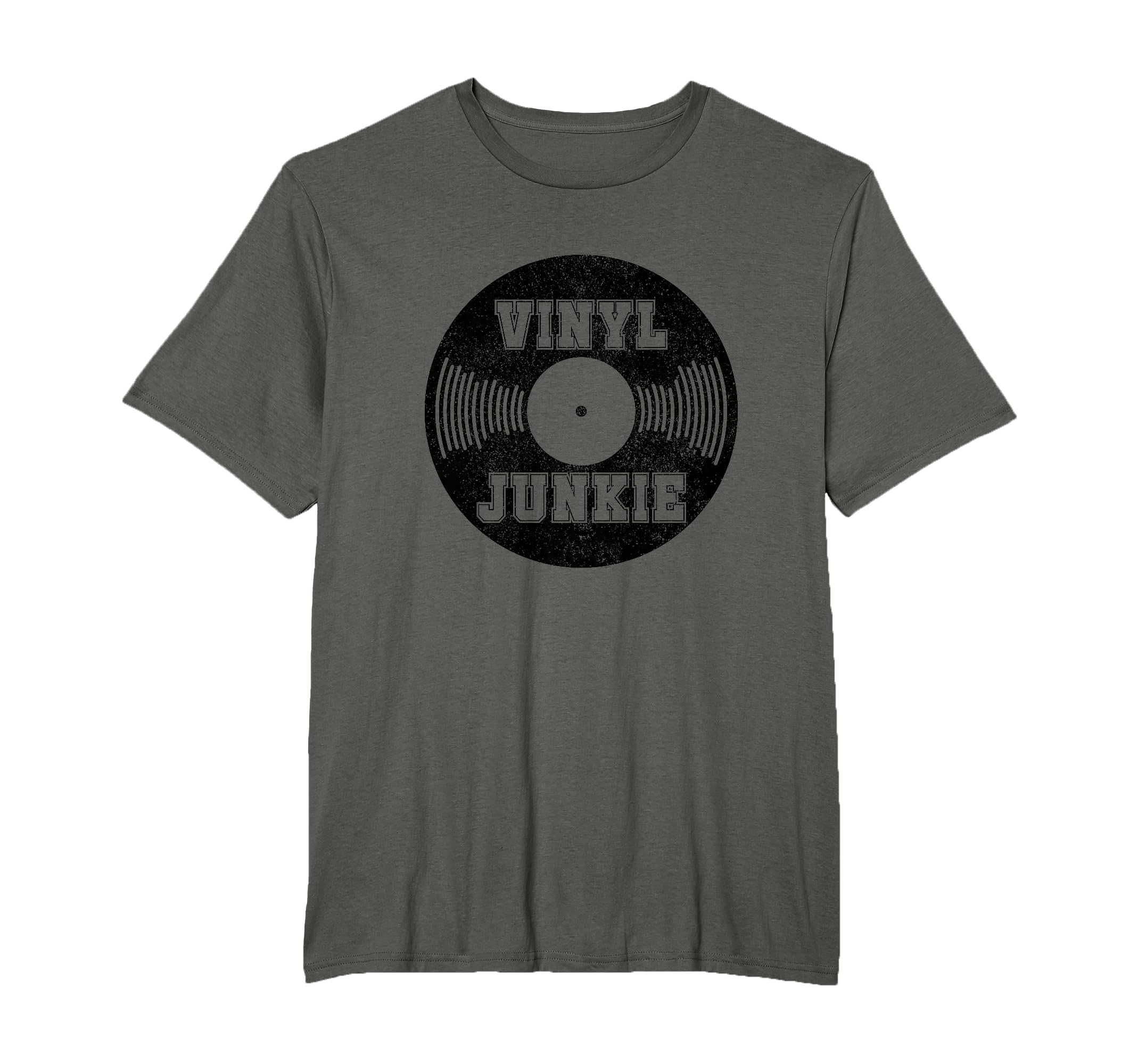 Vinyl Junkie Old School Music Dj Gift T-Shirt - Streetwear Style Men Women - T-Shirt, Sweatshirt, Hoodie