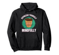 Funny Coffee Espresso Meditation Yoga Hoodie - Fun Novelty Design Unisex - T-Shirt, Sweatshirt, Hoodie