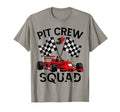 Pit Crew Squad Race Car Birthday Party T-Shirt - Novelty Apparel Unisex - T-Shirt, Sweatshirt, Hoodie