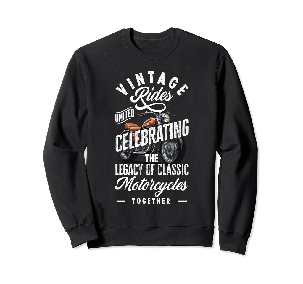 Motorcycle Enthusiast Ride Sweatshirt - Casual Everyday Wear for Adults - T-Shirt, Sweatshirt, Hoodie