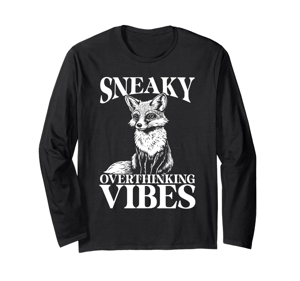 Sneaky Fox Overthinkers And Quiet Planners T-Shirt - Trendy Graphic Unisex - T-Shirt, Sweatshirt, Hoodie