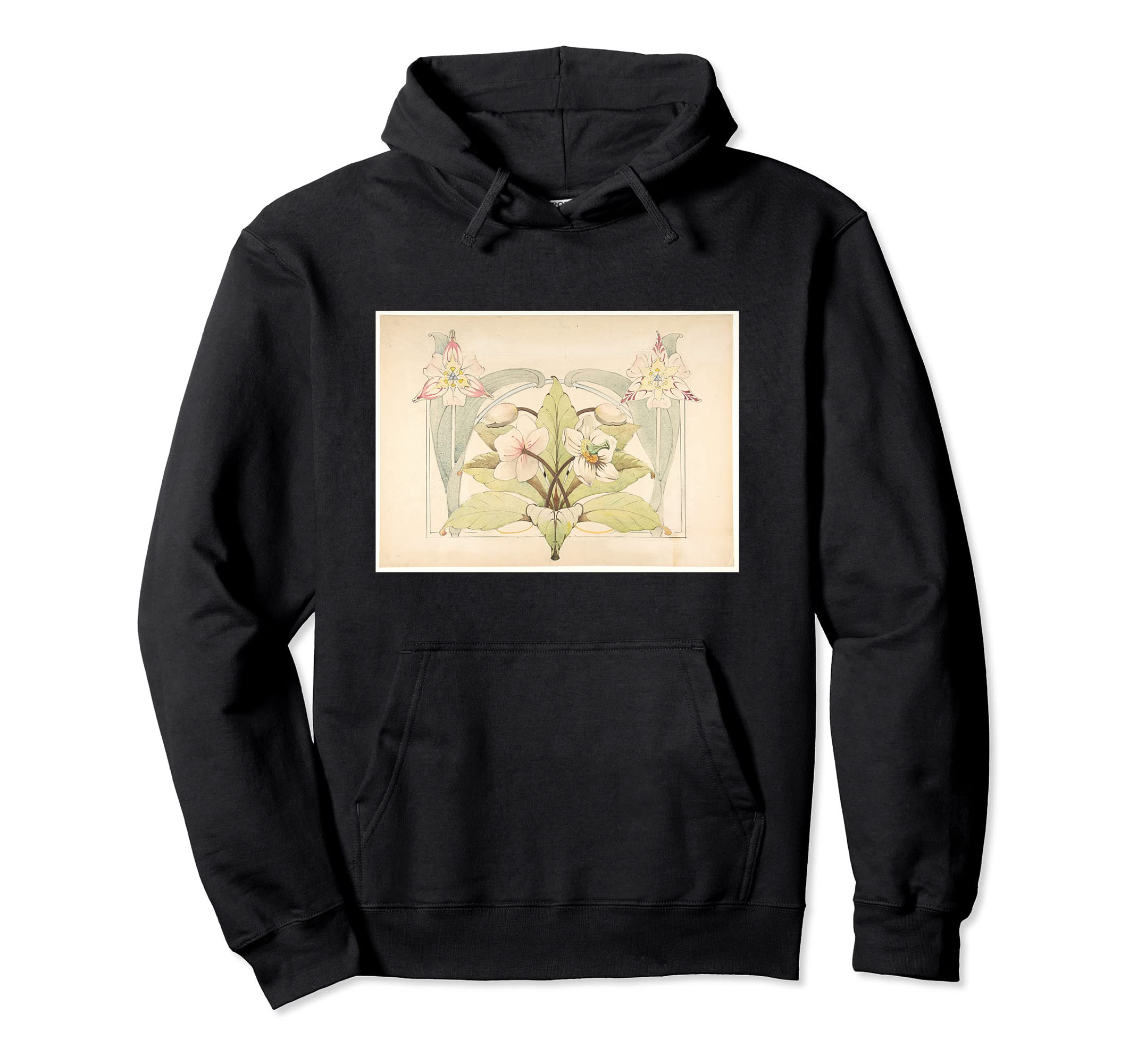 Floral Hoodie - Trendy Graphic for Adults - T-Shirt, Sweatshirt, Hoodie