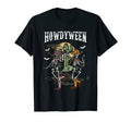 Howdy Desert Dancing Skeleton Cowboy T-Shirt - Aesthetic Graphic Unisex - T-Shirt, Sweatshirt, Hoodie
