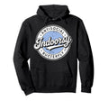 Badge Introvert Indoorsy Antisocial Hoodie - Custom Art Print Men Women - T-Shirt, Sweatshirt, Hoodie