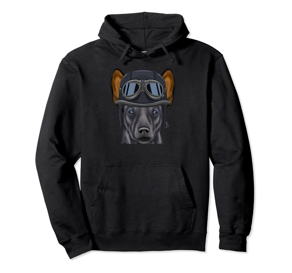 Funny Motorcycle Helmet Hoodie - Casual Everyday Wear Men Women - T-Shirt, Sweatshirt, Hoodie
