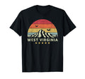 West Virginia Wv Usa T-Shirt - Fun Novelty Design for Adults - T-Shirt, Sweatshirt, Hoodie