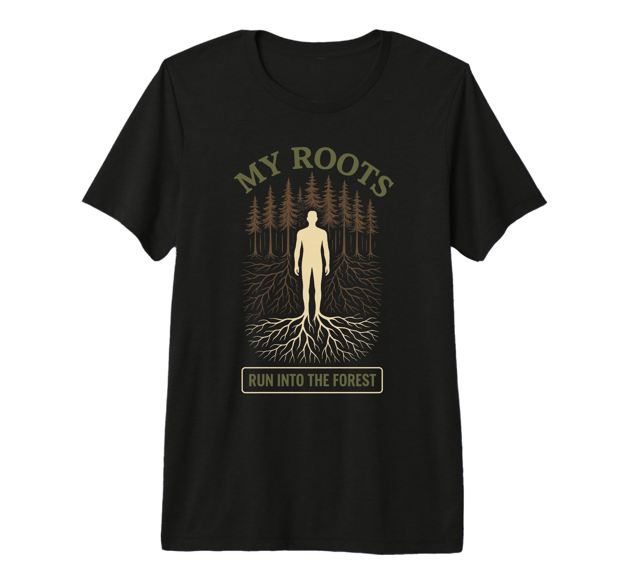 Forest Walk Overthinker Mental Reset T-Shirt - Trendy Graphic for Adults - T-Shirt, Sweatshirt, Hoodie
