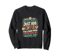 Just Add Coffee Homeschool Mom Sweatshirt - Minimalist Print Unisex - T-Shirt, Sweatshirt, Hoodie