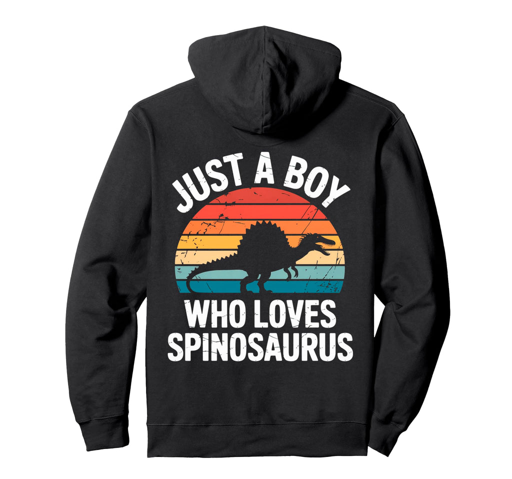 Just Who Loves Spinosaurus Dinosaur Hoodie - Aesthetic Graphic Unisex - T-Shirt, Sweatshirt, Hoodie