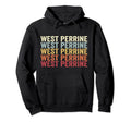 West Perrine Florida West Perrine Fl Text Hoodie - Graphic Print Unisex - T-Shirt, Sweatshirt, Hoodie