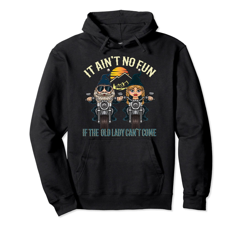 Sunset Biker Couple Matching Hoodie - Novelty Apparel for Adults - T-Shirt, Sweatshirt, Hoodie