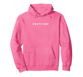 Gratitude Minimalist Hoodie - Unique Graphic Men Women - T-Shirt, Sweatshirt, Hoodie