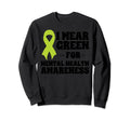 Rainbow May I Wear Green Mental Sweatshirt - Custom Art Print Men Women - T-Shirt, Sweatshirt, Hoodie