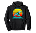 Sunset Falcon Hoodie - Fun Novelty Design Unisex - T-Shirt, Sweatshirt, Hoodie