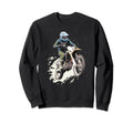 Dirt Bike Riding Motocross Racing Sweatshirt - Trendy Graphic Unisex - T-Shirt, Sweatshirt, Hoodie