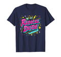 Radical Dude 80S Neon Skateboard Party T-Shirt - Streetwear Style Unisex - T-Shirt, Sweatshirt, Hoodie