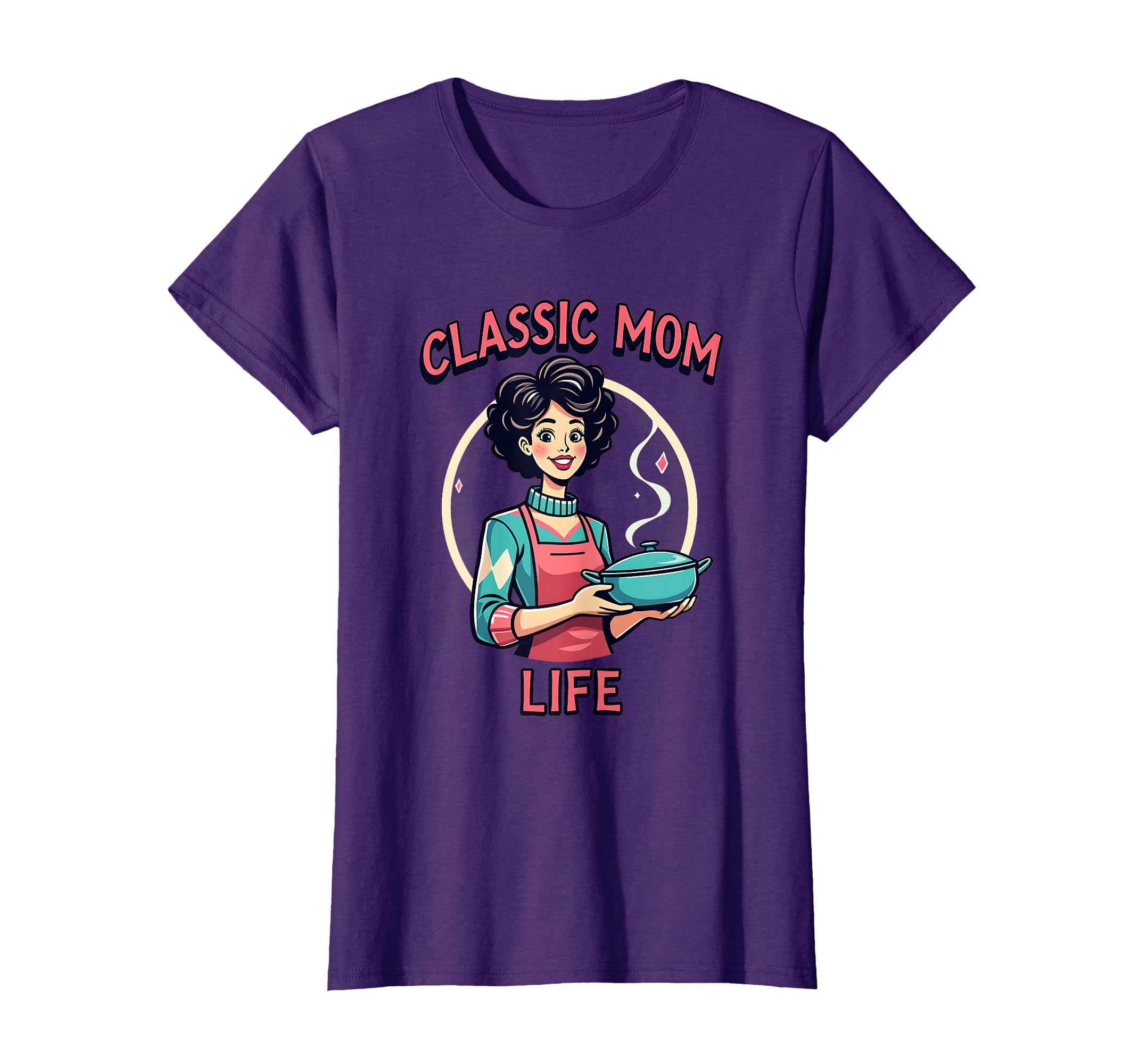 Mom Life 90S Tv Moms Nostalgic T-Shirt - Custom Art Print Unisex - T-Shirt, Sweatshirt, Hoodie